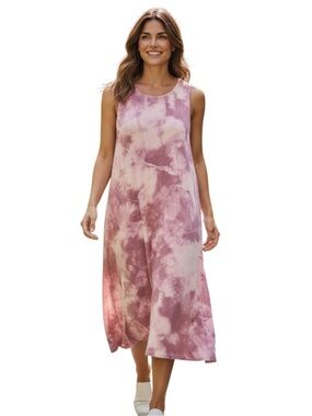Old Navy Light Pink Sleeveless Dress